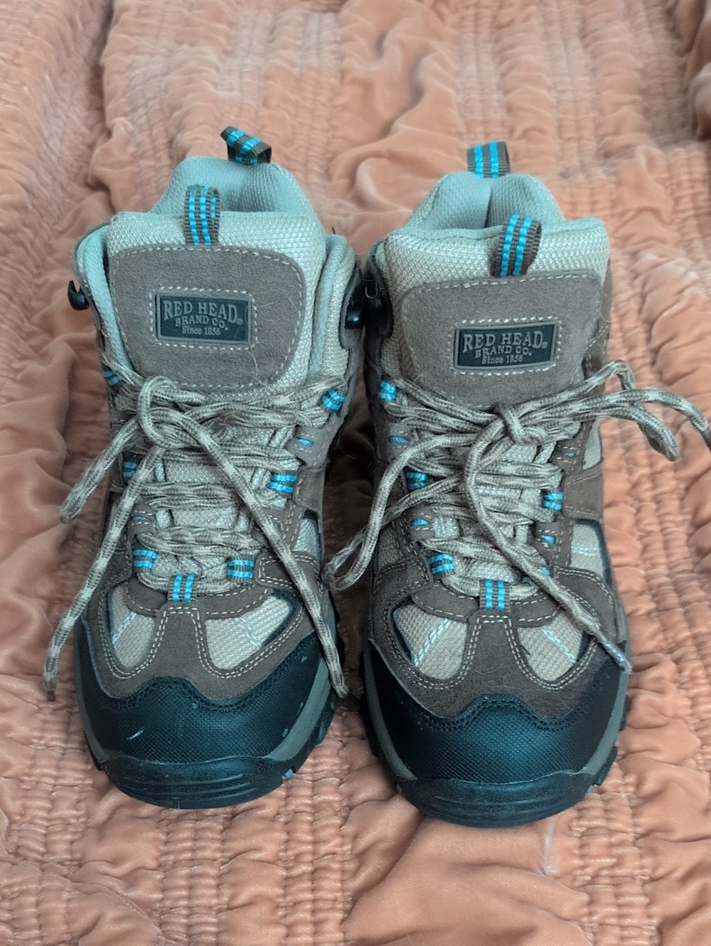 Red Head Hiking Boots